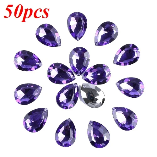 Sunbling-50pcs-lot-13-18mm-Drop-Shape-Crystal-Rhinestone-2-Holes-Sliver-Colorful-Acrylic-Jewelry-For.jpg_640x640 (10)