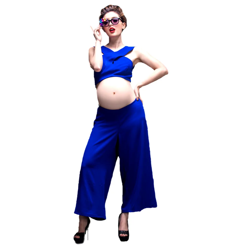 2PCS Fashion Pregnant Women Photographic Clothes Maternity Photo Shoot
