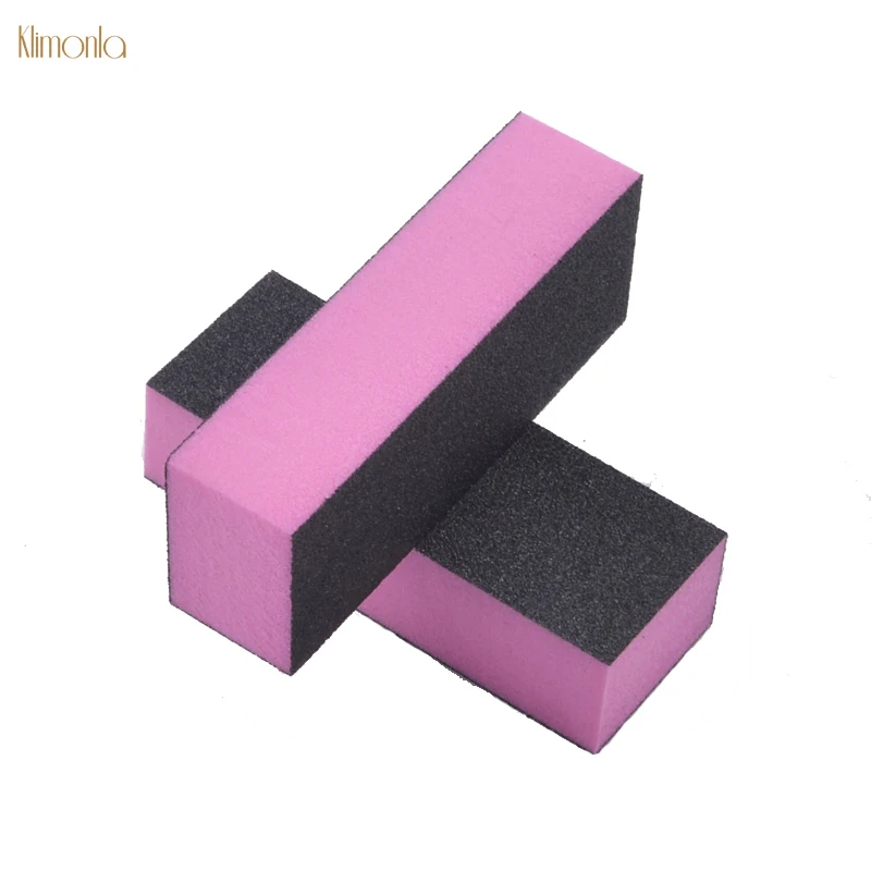 

Professional 5pcs Nail File Sanding Sponge Buffer Blocks Black Pink Lime a Ongle Gel DIY Nail Art Manicure Pedicure Care Tips
