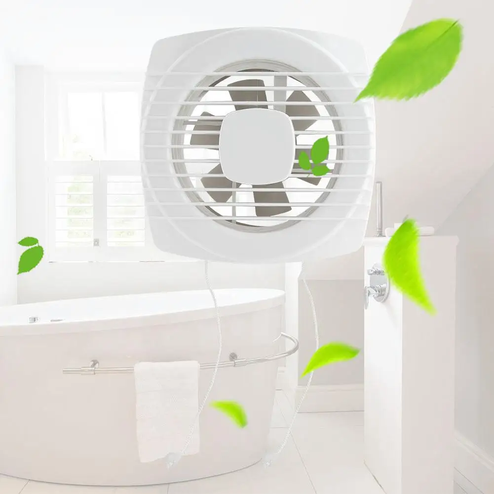6 дюймов вытяжной вентилятор для ванной кухни вытяжной вентилятор для спальни с низким уровнем шума 220 В вентилятор для ванной комнаты бесшумный экстрактор стены отеля