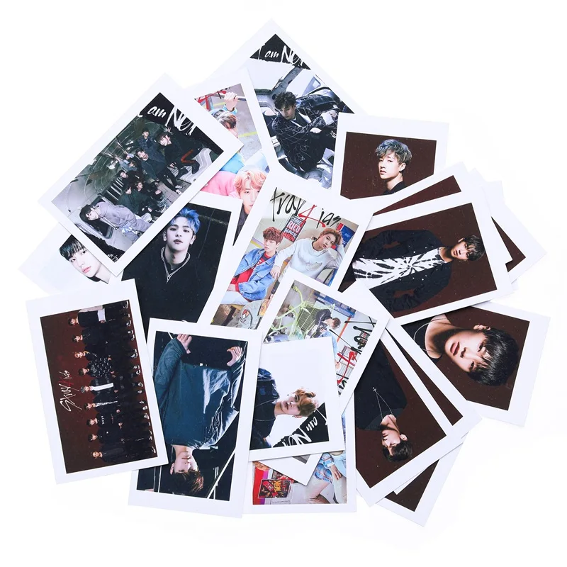 20pcs/set New K-pop STRAY KIDS Lomo Cards Self Made Paper Photo Cards For Fans Collection Gift