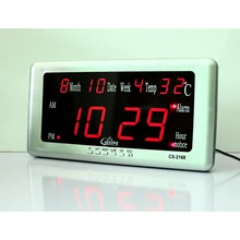 LED Desk font b Wall b font Digital Alarm font b Clock b font Electronic Alarm