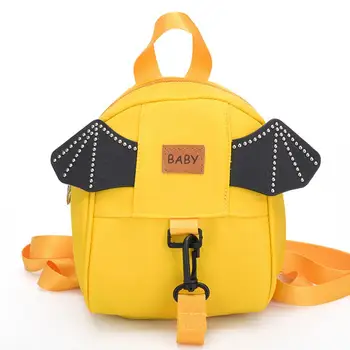 

Creative Bat Rivet Children Anti-lost Backpack Kids Kindergarten Schoolbag