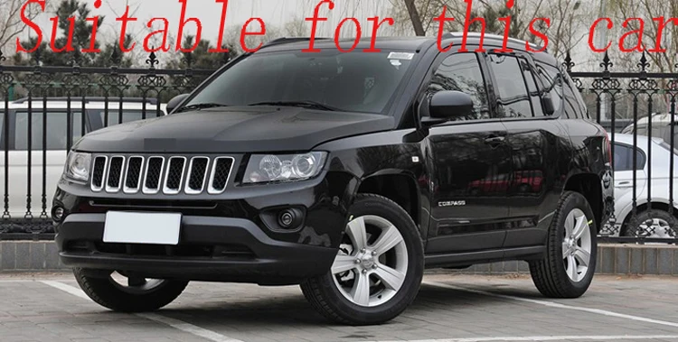 Для Jeep Compass 2013- алюминиевый+ брезентовый задний Чехол для багажника, защитный экран, тенты, аксессуары