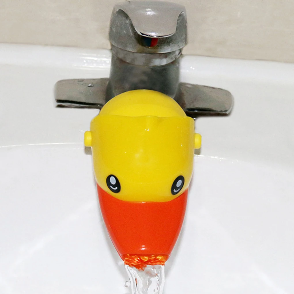 

New Portable Cute Animals Faucet Extender Baby Tubs Kids Hand Washing Bathroom Sink Faucet Extender Water Tap Extender