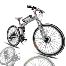 Kalosse складной электрический велосипед M610 30 Скорость 8AH велосипедный электрический горный электровелосипед 26 дюймов 350 Вт 48 В