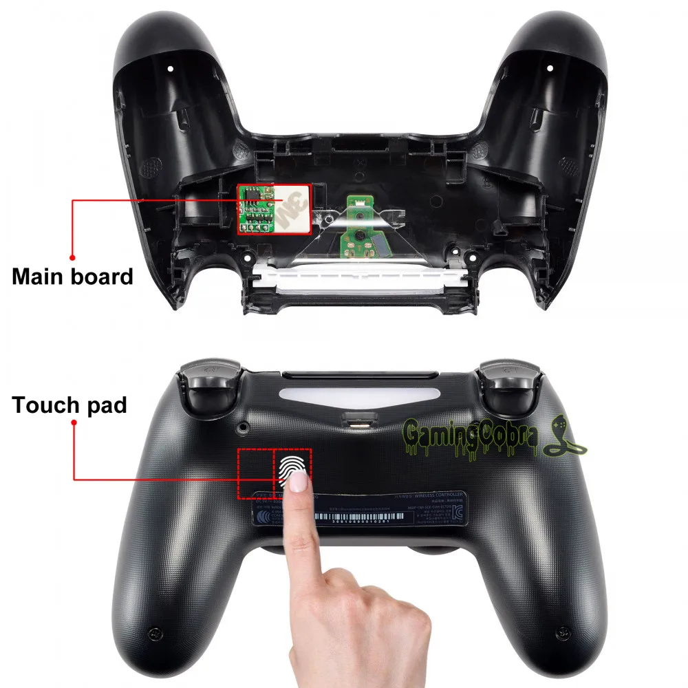 Многоцветные светящиеся D pad Thumbsticks кнопки лица (DTF) светодиодный комплект для PS4 Pro