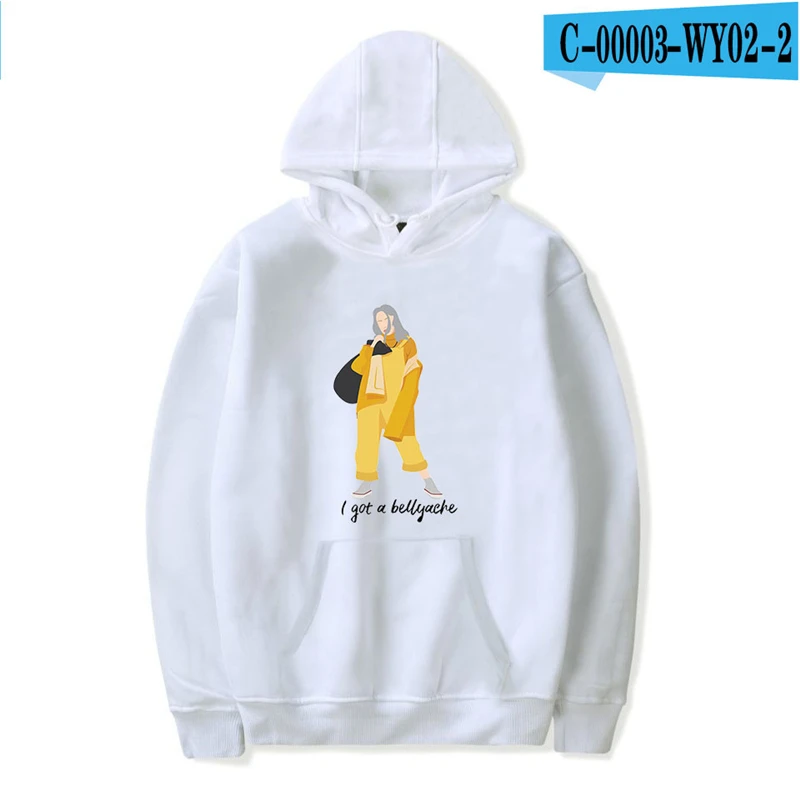 Billie Eilish Hoodie Hooded Moletom Long Sleeve Sweatshirt Ladies Printed Printed Clothes Women Streetwear Hoodies Sweatshirt Billie Eilish Hoodie Hooded Moletom Long Sleeve Sweatshirt Ladies Printed Printed Clothes Women Streetwear Hoodies Sweatshirt