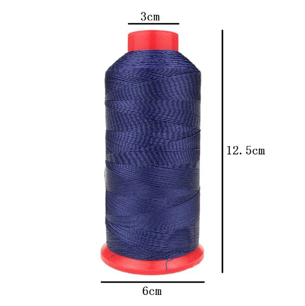 20 цветов, высокопрочная нейлоновая нить 210D/3 1500Y Nylon66, нитки для изготовления кожаных туфель, мебельных нитей, швейная нить