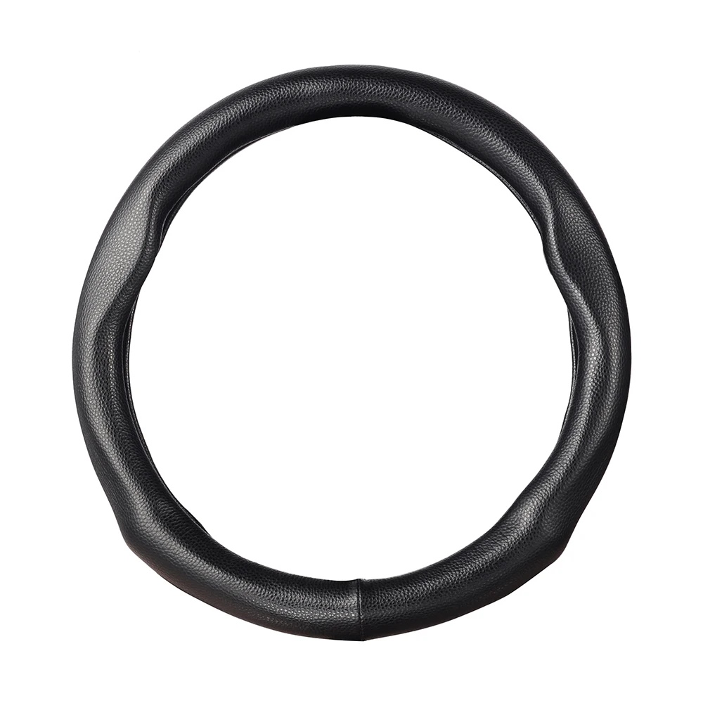 38cm M Size Steering Cover Black Color Car Steering Covers Genuine
