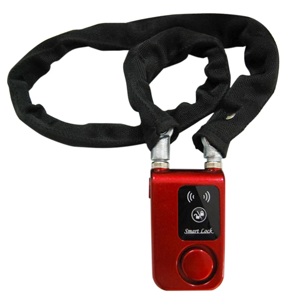

Bluetooth Bicycle Alarm Lock Smartphone Anti Theft Control Chain Waterproof