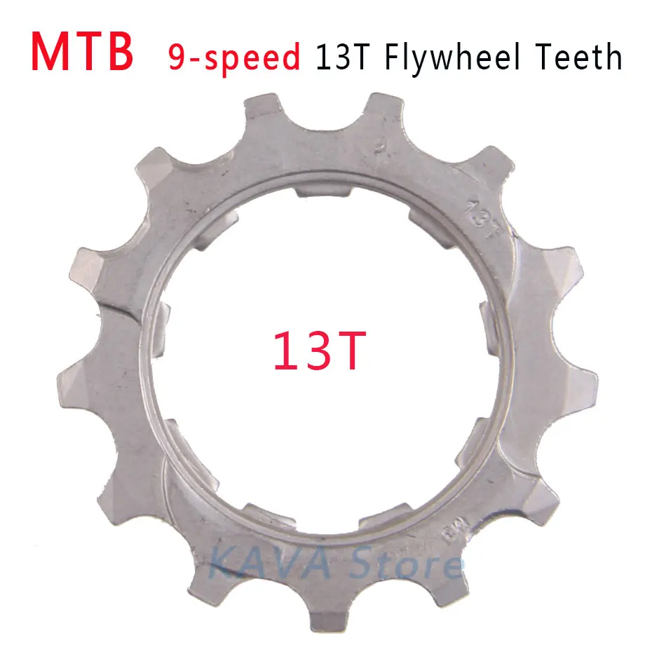 SUNSHINE 1 шт. велосипедная кассета Cog MTB велосипед 8 9 10 11 12 скорость 11T 12T 13T части свободного хода для совместимых SHIMANO SRAM кассета - Цвет: MTB 9s 13T