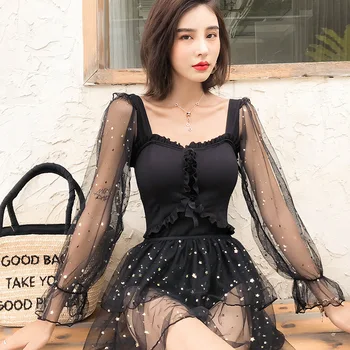 

Swimwear For Women Swimsuit Woman 2019 One-Piece Full Swim Wear One Piece Hollow Sexy Summer Solid Spandex FMZXG Women's