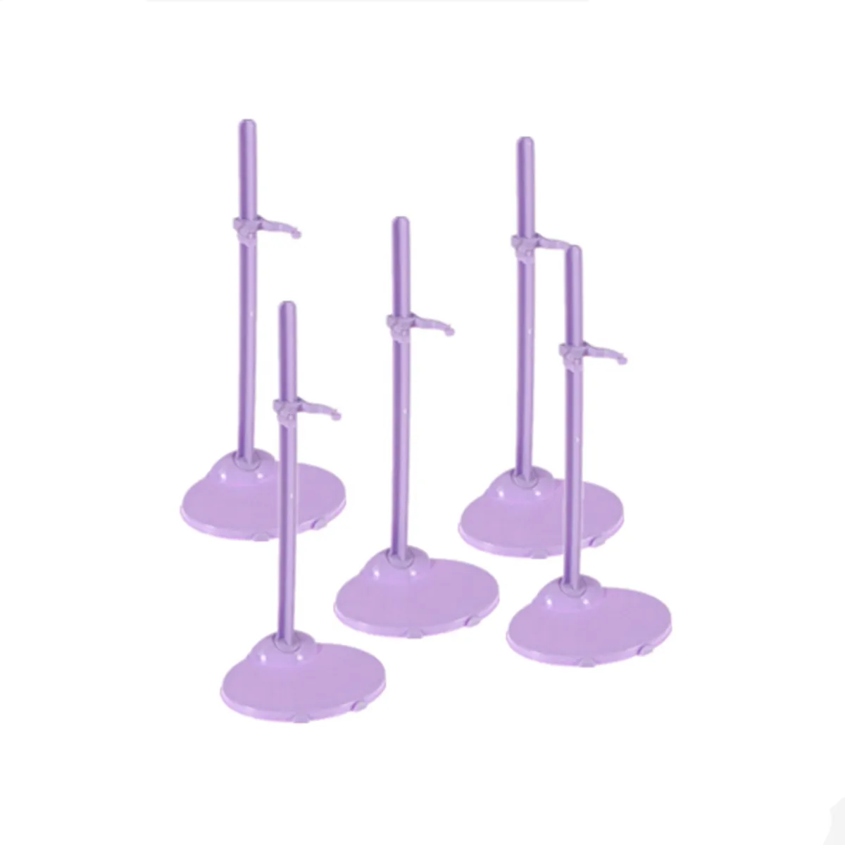 Dolls Toy Stand Purple Girl Support Up Props Mannequin Model Display Holder