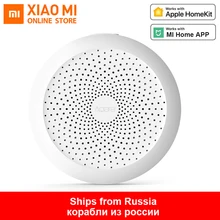 Xiaomi Mijia Aqara Hub Mi passerelle 2 sans fil Wifi Zigbee avec rvb Led veilleuse Smar travail pour Apple Homekit mi maison aqara maison(China)