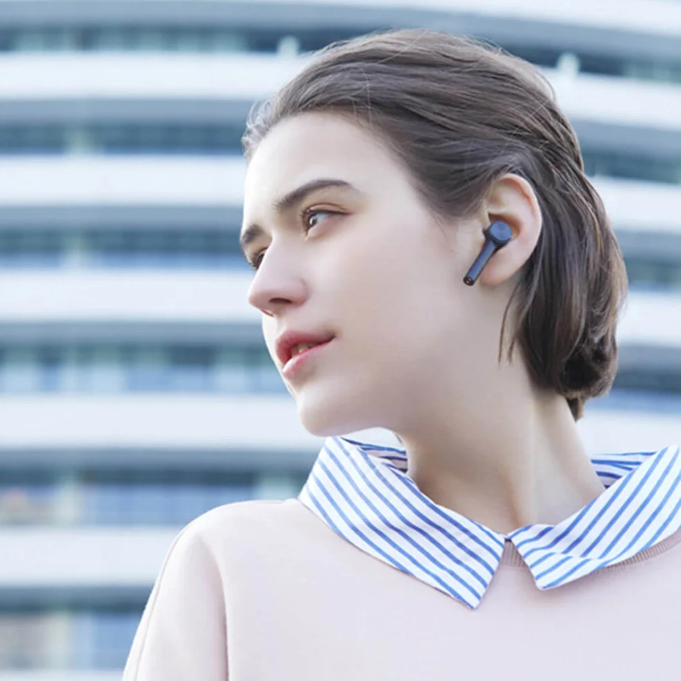 Xiaomi Air TWS гарнитура Bluetooth True беспроводные стерео наушники ANC переключатель ENC HD автоматическая пауза управление IPX4 водонепроницаемый