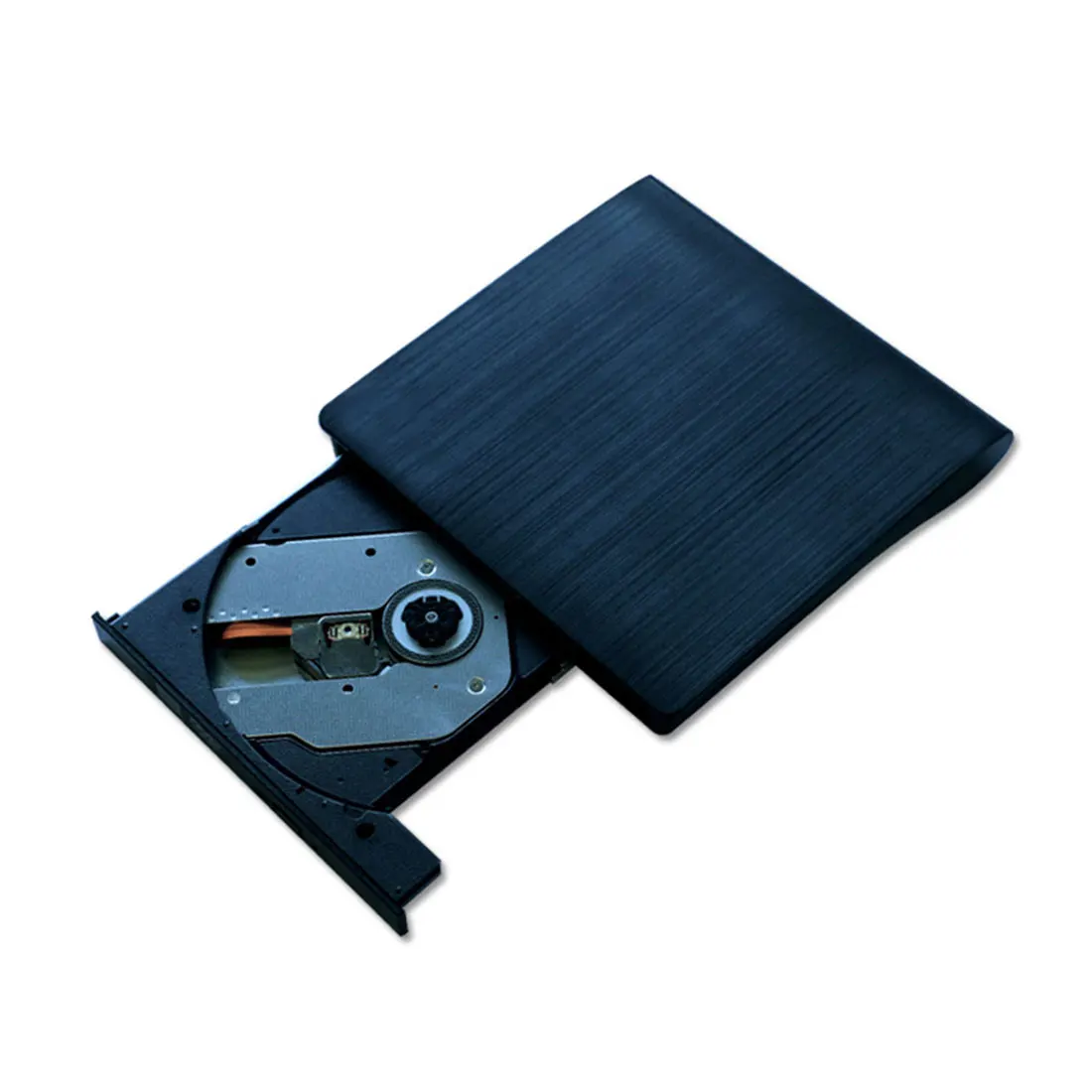  USB 3.0 Slim External DVD RW CD Writer Drive Burner Reader Player Optical Drives For Laptop PC Blac
