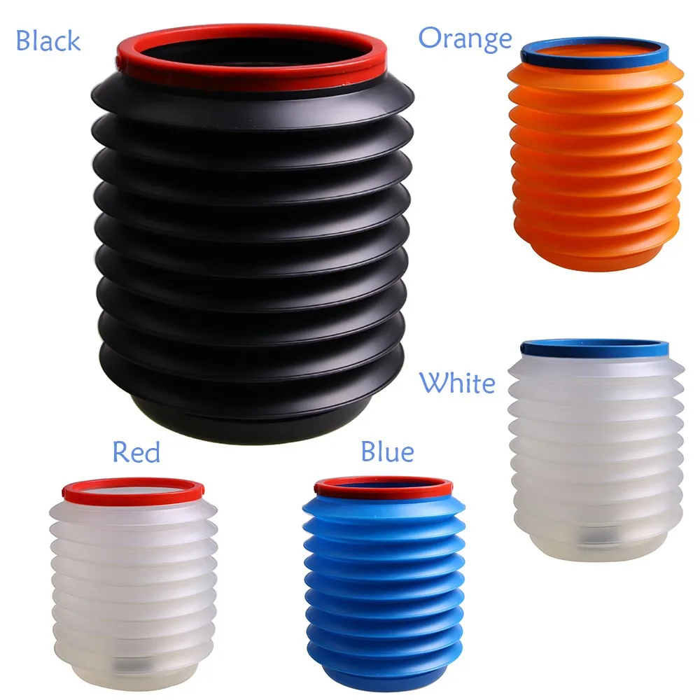 

Car Oganizer 2019 4L Vehicle-mounted Multi-functional Telescopic Creative Folding Storage Bucket ABS PP Material White Black
