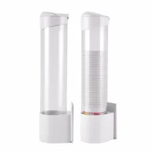 Анти-пыль одноразовый раздатчик для бумажных стаканчиков держатель для хранения для 7,5 см 50 Чашек контейнер настенное крепление диспенсер для воды полка