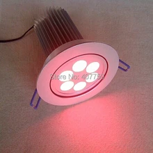 В Северную Америку 24 В 4 провода rgb 6X3 Вт светодиодный потолочный светильник светодиодный прожектор 48 шт./лот для коммерческого освещения