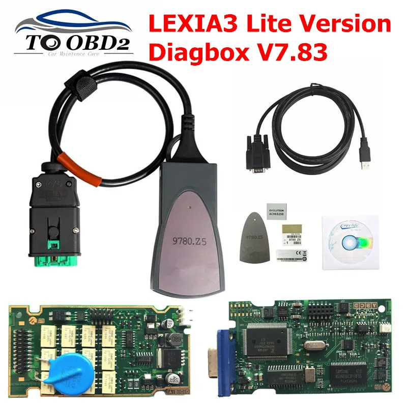 

Newest Lite Version Lexia3 PP2000 V25 Lexia-3 V48 For Citroen/for Peugeot Diagnostic Scanner Diagbox V7.83 Lexia Golden PCB