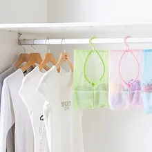 Его можно повесить удобное хранение и легко рассекреченный ванная комната мусор сумка для хранения нижнего белья мешок для сушки мешок