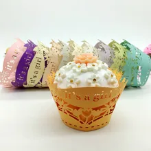 100 шт это девочка торт форма для капкейка Baby Shower украшения выпечки чашки для свадьбы/детей для именинного пирога 5z-SH172