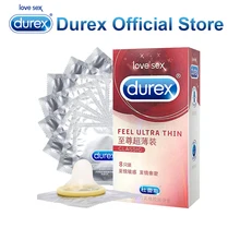 Durex чувствовать ультра тонкий Презервативы Addicted Ультра пожарной пенис рукав Секс-игрушки эротические интимные продукты для секса вместе для оптовая продажа
