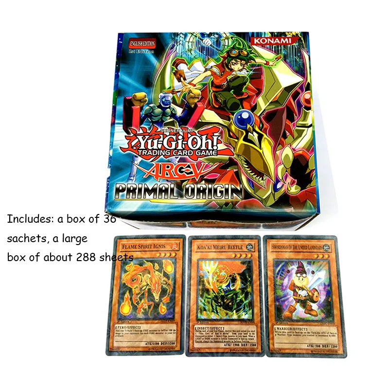 

288pcs/set Anime Japan Yu Gi Oh Game Cards Carton Yugioh Game Cards Yu-Gi-Oh Cards Collection For Fun With Japan LegendaryToys