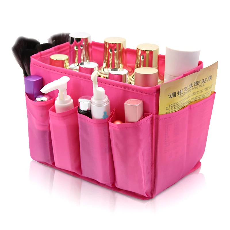 

Home Office Desktop Organizer Storage Boxes Oxford Fabrics Storage Decorations Make Cosmetics Storage Box Bag