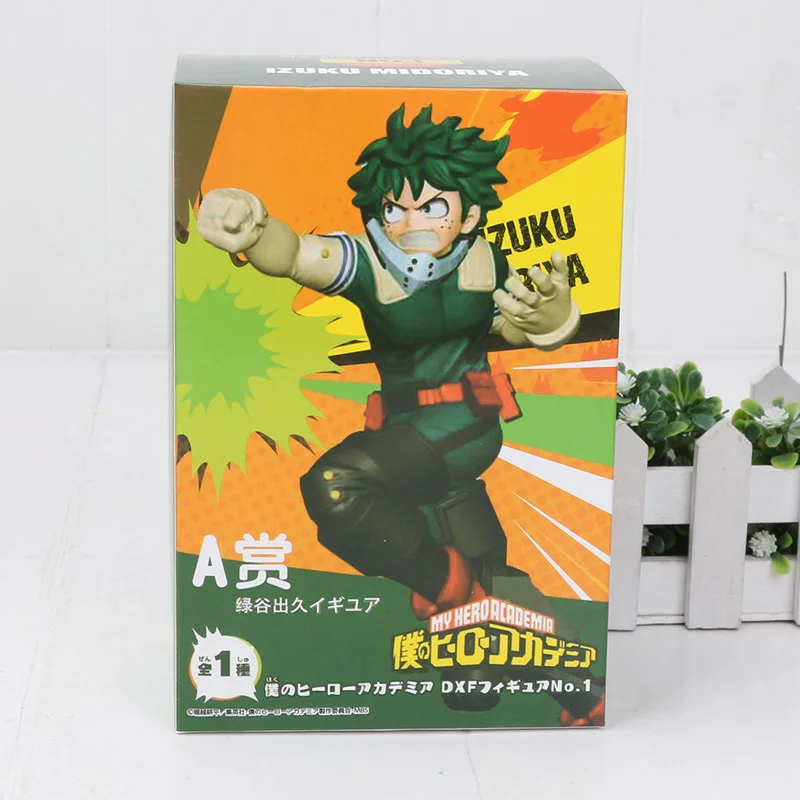 My Hero Academy DXF фигурка мидория изюку бакугу кацуки шото Тодороки шото аниме модель фигурки Banpresto игрушка подарок 10-16 см - Цвет: A box