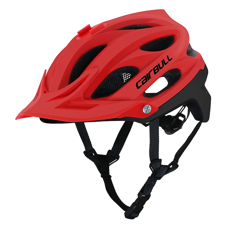 Интегрально литой велосипедный шлем камера клип уличный спортивный для безопасности шлем MTB горная дорога велосипедный шлем - Цвет: Red