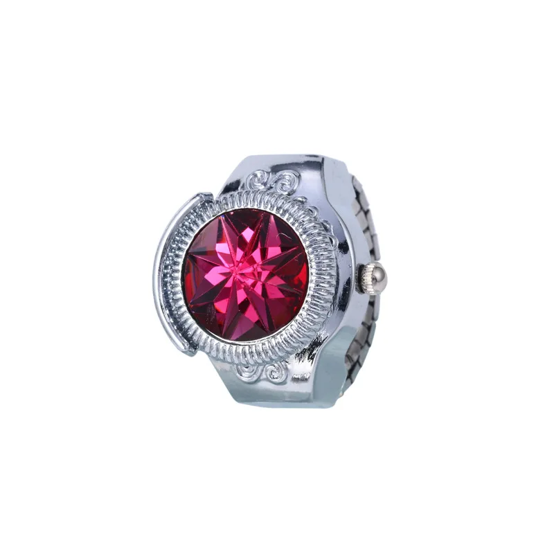 

Creative Women's Watch Color Stand Flower Ring Quartz Wristwatches Personality Decoration Student Watches Free Shipping Sale