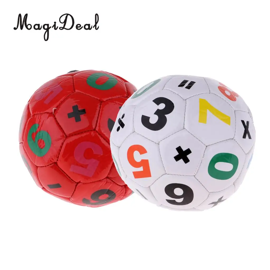 2Pcs Unisex Kids Official Size 2 Football Soccer Ball Training Aid Equipment - 15cm Diameter