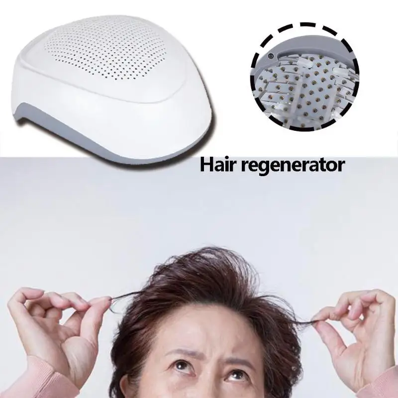 

650nm Laser Therapy Hair Growth Helmet Device Treatment Anti Hair Loss Promote Hair Regrowth Cap Electric Regrowth Cap Machine