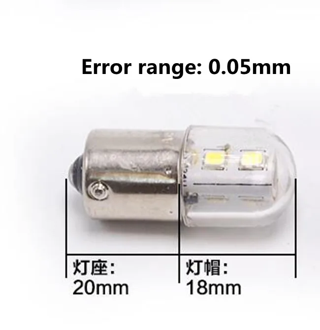 B15 12В 5 Вт светодиодный сигнальный светильник B15 24V 5 Вт предупреждающий светильник B15 220V 5 Вт машина индикатор B15 110V Небольшой потолочный светильник из бисера 3 шт./лот