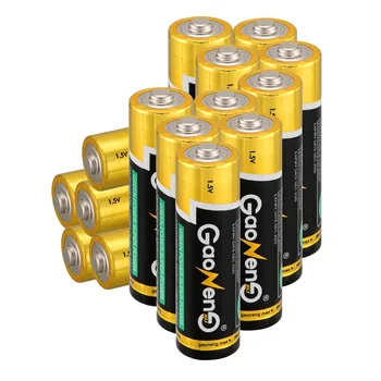 

New16 pcs Gaoneng Max AA Alkaline Batteries 1.5v Bulk Batteries Environmental protectio batteries Supply Power