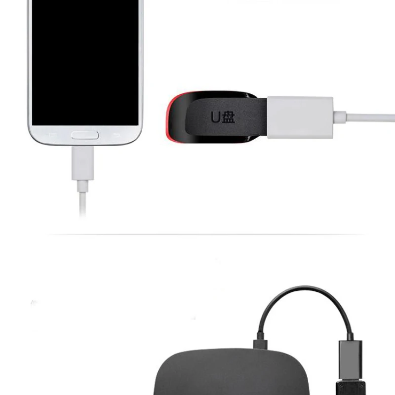 Micro USB к гнезду USB OTG кабель адаптер для samsung htc huawei mate Xiaomi Android Tablet PC MP3/MP4 смартфон Кабо microusb