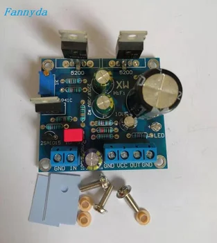 

Model 1969 Class A amplifier board DC 12-35v finished board amplifier chip use TIP41C single channel per channel power out 5W