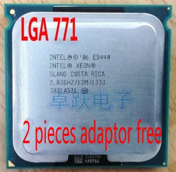 Процессор Intel Xeon E5440 2 83 ГГц/12 м/1333 почти аналогичен ЦП LGA771 Core Quad Q9550 работает на