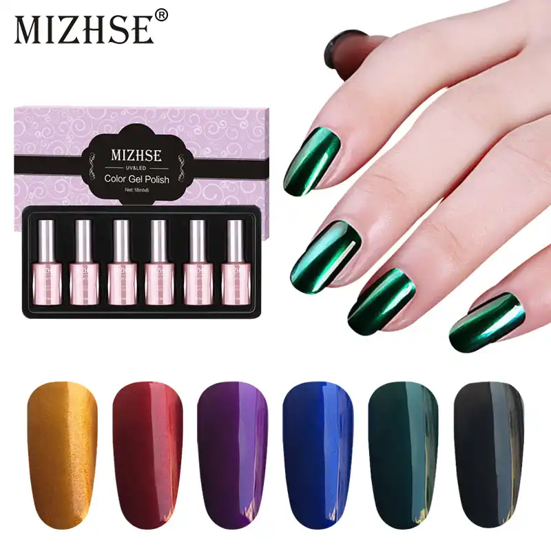 Mizhse チタンジェルネイルポリッシュ 18 ミリリットル必要ベース
