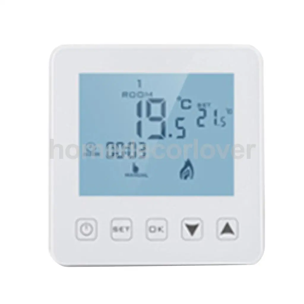 HY08WE 4 Wi Fi 7 Times Programmable Touchscreen Thermostat with