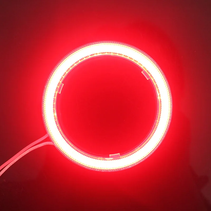 COB ангельские глазки Авто Halo кольца cob led drl фара дневного света для автомобиля