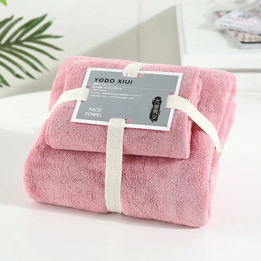 Kaufen Korallen Samt Absorbent Bad Handtücher für Erwachsene Gesicht Handtuch Bad Handtuch Set Weiche Bequeme Bad Handtuch Set 70*140 11 farben