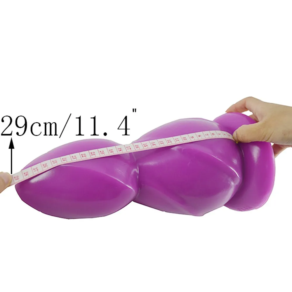 Purple Super Huge Penis Enlargemen Erotic Adult Products  Female Masturbation Pump(7)_