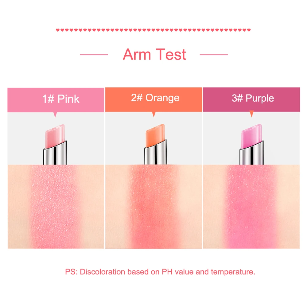 M'AYCREATE Волшебная помада с изменением цвета стойкая цвет ing кристальная желе Увлажняющая помада Косметика 3 цвета