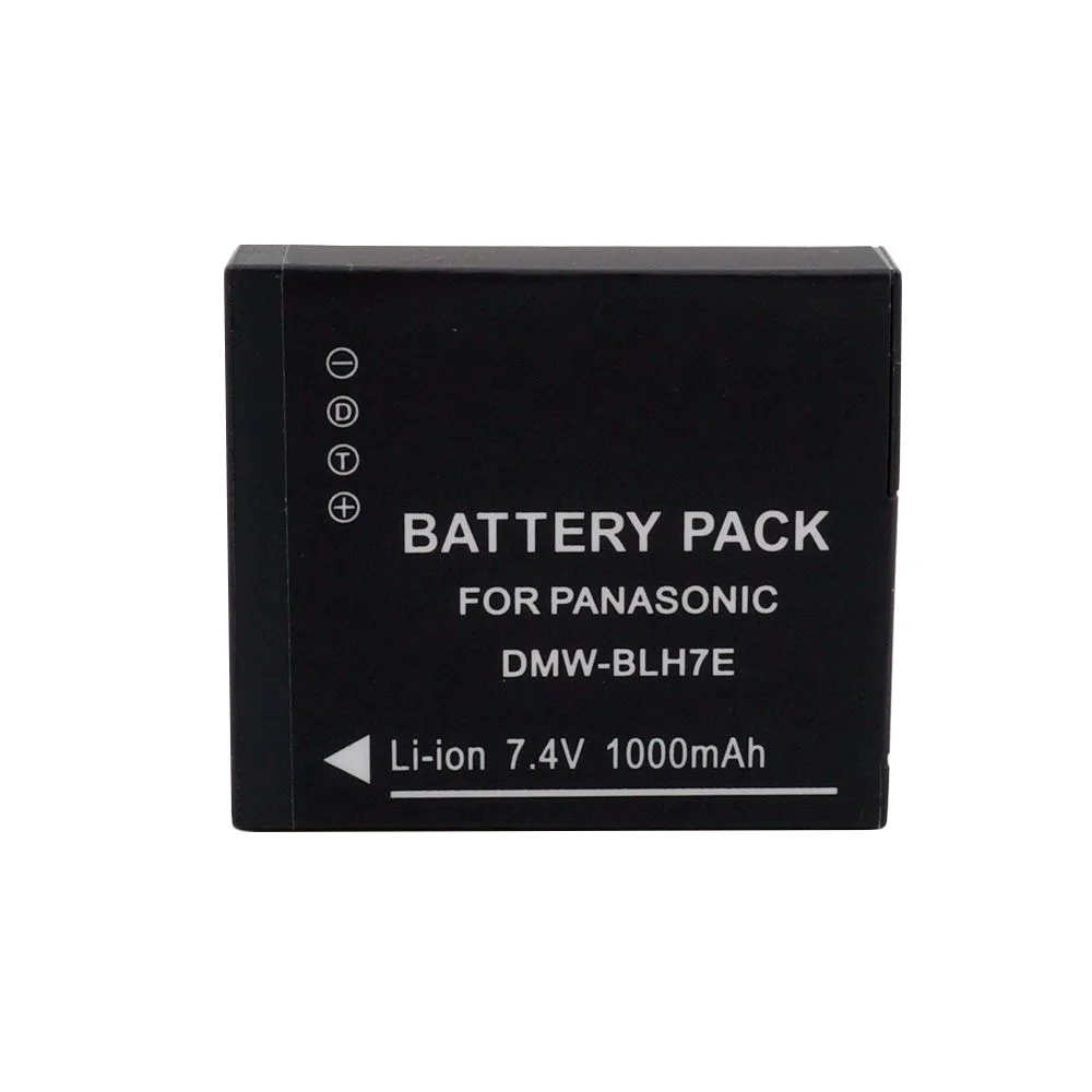 

1000mAh DMW-BLH7 BLH7 DMW-BLH7PP DMW-BLH7E Camera Battery For Panasonic Lumix DMC-GM1 GM1 DMC-GM5 GM5 DMC-GF7 GF7
