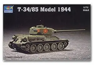 1: 72 Второй мировой войны Советская T-34/85 танк 1944 Тип Военный сборный модель бронированный автомобиль