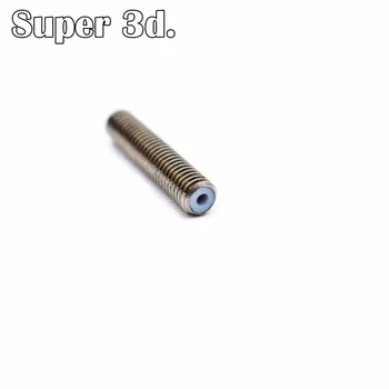 

5pcs/lot 3D Printer M6*30mm heat break Throat For MK8 1.75mm Filament Stainless Steel With Teflon PTFE Tube