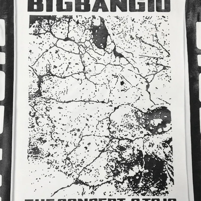 WXCTEAM BIGBANG Gdragon Толстовка Peaceminusone Весна Осень Длинные рукава толстовки корейский